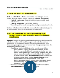 Anatomie  en Fysiologie (Martini) - Inleiding, het zenuwstelsel, het hormoonstelsel en het bloed (H1, H8, H10 en H11)