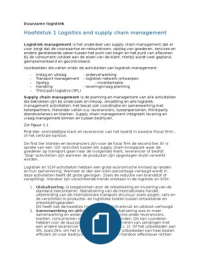Duurzame logistiek hfs. 1 t/m 7 