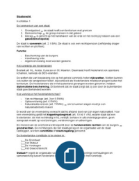 Staatsrecht samenvatting (SJD leerjaar 2)