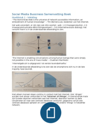 Samenvatting Marketingfacts H1 en H2