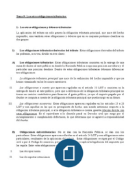 Tema 9 Las otras obligaciones tributarias 