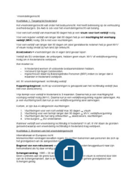 Vreemdelingenrecht samenvatting (SJD leerjaar 2)