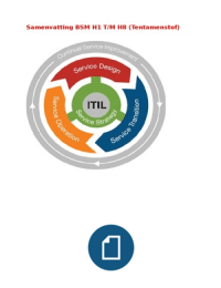 BSM Samenvatting Tentamenstof