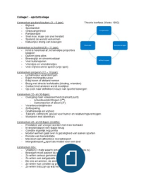 Samenvatting tm college 5