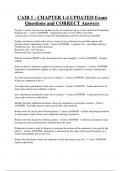 CAIB 1 - CHAPTER 1-4 UPDATED Exam Questions and CORRECT Answers