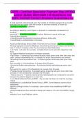 CSPR - Certified Specialist Payment Rep (HFMA) Latest Update 2024-2025 125 Questions and 100% Verified Correct Answers Guaranteed A+