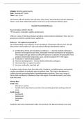 Lecture notes BI505 Infection And Immunity (BIOS5050) on Sexually Transmitted Diease