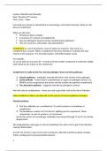 Lecture notes BI505 Infection And Immunity (BIOS5050) on Complement