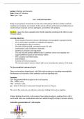 Lecture notes BI505 Infection And Immunity (BIOS5050) on cell to cell communcation