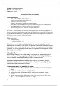 Lecture notes BI505 Infection And Immunity (BIOS5050) on antibody structure and function