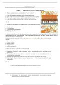 Test Bank Philosophies and Theories for Advanced Nursing Practice 3rd Edition  questions and answers
