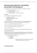 Med Surg Study Guide Exam 1 Dysrhythmia Interpretation and Management