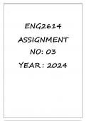 ENG2614 ASSIGNMENT 3 SEMESTER 1 2024