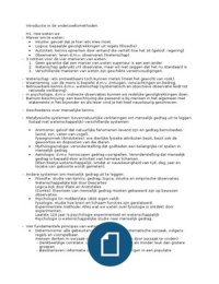 Samenvatting introductie in onderzoeksmethode