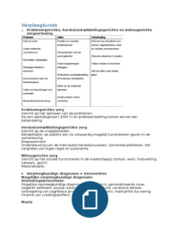 Jaar 2 - Verpleegkunde - periode 1 - samenvatting