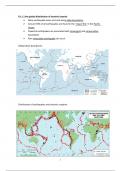 Summary Pearson Edexcel A Level Geography Book 1 Fourth Edition -  Unit 1 - Dynamic Landscapes 