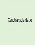 Presentatie over Xenotransplantatie