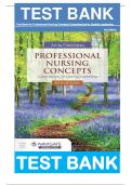 Test Bank for Professional Nursing Concepts Competencies for Quality Leadership 5th Edition by Anita Finkelman 9781284230888 Chapter 1-14 Complete Guide A+