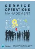 SOLUTION MANUAL FOR SERVICE OPERATIONS MANAGEMENT IMPROVING SERVICE DELIVERY 5TH EDITION BY ROBERT JOHNSTON, MICHAEL SHULVER, NIGEL SLACK, GRAHAM CLARK