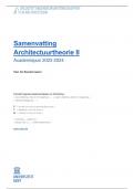 Alle notities Architectuurtheorie 2