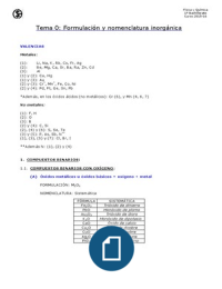 FORMULACION Y NOMENCLATURA ORGÁNICA