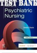 Keltner’s Psychiatric Nursing 9th Edition by Debbie Steele TEST BANK (All Chapters 1-36)