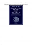 Análisis del capítulo 1 de la Constitución Política de la República de Chile