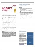 Mathematics Extension 1 Questions+Answers