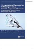 Computational Approaches in Biomaterials and Biomedical Engineering Applications (Emerging Trends in Biomedical Technologies and Health informatics) 1st Edition 2024 with complete solution 