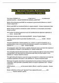 Basic Appraisal Principles Mckissock Exam Questions And Answers Graded A+