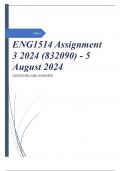 ENG1514 Assignment 3 2024 (832090) - 5 August 2024