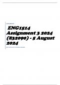 ENG1514 Assignment 3 2024 (832090) - 5 August 2024