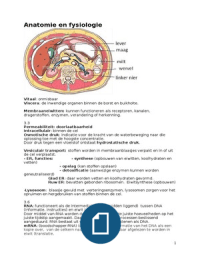 anatomie en fysiologie