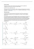 Organic reaction mechanism study material  buchrer reaction rosenmund reduction Grunwald mechanism 