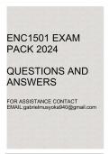 ENC1501 Exam pack 2024(Questions and answers)