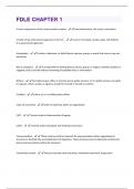 FDLE CHAPTER 1 QUESTIONS WITH COMPLETE SOLUTIONS GRADED A+
