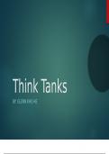 Think Tank Examples PowerPoint 