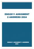 ENG2611 ASSIGNMENT 2 ANSWERS 2024