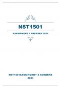 NST1501 ASSIGNMENT 3 ANSWERS 2024