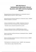 ADV 4313 Exam 2 Individualistic/Collectivistic Cultures| Questions with 100% Solutions/Verified Answers