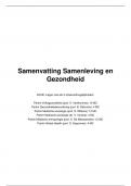 Samenvatting samenleving en gezondheid (SLENG)