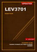 LEV3701 Updated Exam Pack (2024) May/June [A+ Guaranteed] - Law of Evidence