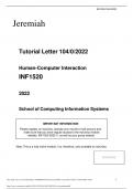 INF1520 EXAM PACK 2022