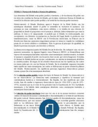 FORMAS DE ESTADO Y FORMAS DE GOBIERNO