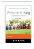 TEST BANK For Pediatric Nursing- A Case-Based Approach, 2nd Edition by (Tagher, 2024), Verified Chapters 1 - 34, Complete Newest Version