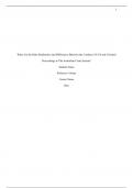 What Are the Main Similarities and Differences Between the Conduct of Civil and Criminal Proceedings in The Australian Court System