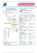 Neet 2025 Organic chemistry shorts notes 