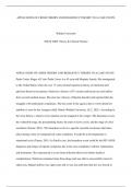 APPLICATION OF CRISIS THEORY AND RESILIENCY THEORY TO A CASE STUDY: Walden UniversitySOCW 