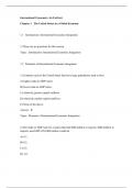 Test Bank in Conjunction with International Economics,Gerber,6e