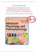 Test Bank For Advanced Physiology and Pathophysiology, 1st Edition, By Nancy Tkacs, All Chapters 1-17 included